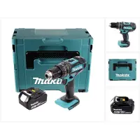 Makita DHP 482 M1J Accu klopboormachine 18 V 62 Nm + 1x accu 4.0 Ah + Makpac - zonder lader (Oplaadbare batterij)