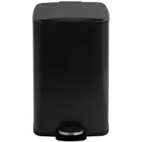 Salt & pepper pedaalemmer (30L) (34x32x61cm) zwart Dust