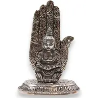 Ancient Wisdom Hand Boeddha Wierookhouder 13x9cm