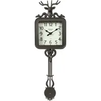 Countryfield Wandklok Pendle wit/zwart
