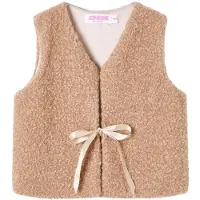 Someone AIDA-SG-13-F Meisjes Gilet - BEIGE