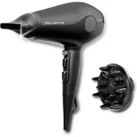 Rowenta Ultra Silence CV6430 - Föhn - Stille Haardroger - Ionische Technologie - 6 Instellingen - Zwart - 1800W