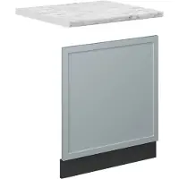 Vicco Fame-Line Frontpaneel – 60 cm, WB Marmer Licht blauw-grijs
