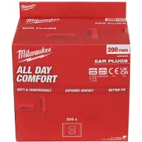 Milwaukee FOAM EAR PLUGS 200 PAAR