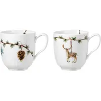 Kähler Hammershøi Christmas kerstbeker 33 cl 2 delen 2020 & 2021
