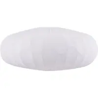 Globen Lighting Bladverk Lampenkap Wit 50 Cm - Lampenkappen Katoen White - 755408