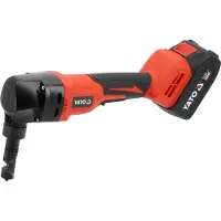 YATO 18V Accu Plaatschaar - Voor Staal & Aluminium - Inclusief 4.0 Ah Accu & Lader in Koffer (YT-828463)