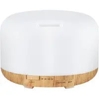 Activeshop ACTIVE Aroma Diffuser Luchtbevochtiger Spa 03 Licht Hout 500ml + Timer