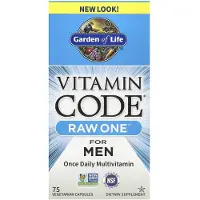 Garden of life - Vitamin Code RAW ONE voor heren - 75 capsules
