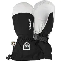Hestra Army Leather Heli skihandschoenen, junior, zwart