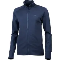 Lundhags Ullto Merino Ws Full Zip, tussenlaag, dames, blauw