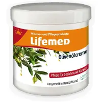 Lifemed Olijfoliecrème, 250 ml pot