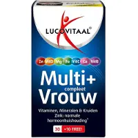 Lucovitaal 2+3 gratis | Multi+ compleet Vrouw (40 tabletten)