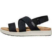 Keen Elle Criss Cross Black/birch Size: 35.5 | Sandals Outlet | Dames | Zwart