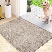 Karma Vuilvanger Voetmat, Antislip Machine Wasbare Voetmat, Deurmat met Waterabsorberende en Zachte Microvezels voor Hond, Entree, Deur en Gang