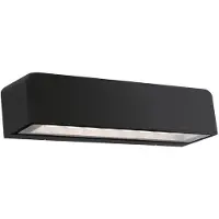 Ks Verlichting - wandlamp - Warwick - buitenlamp - zwart - LED - aluminium - downlighter