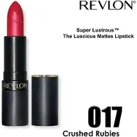Revlon Super Lustrous Matte Lipstick - 017Crushed Rubies