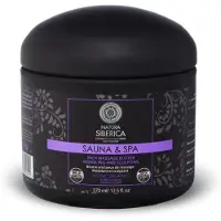 Natura Siberica Sauna & Spa Rich Massage 370ml Body Oil Zwart