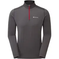 Montane Dart Thermo Zip Neck, heren, grijs