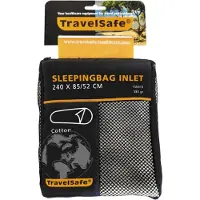 Travelsafe Cotton Inlet Mummy Slaapzak - Wit