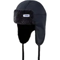 Kama Lapon, softshell hoed, zwart