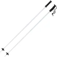 Atomic AMT SQS W, skistokken, wit