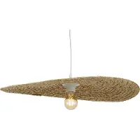 Lighto | Hanglamp Rotan - Ø60 cm - Plafondlamp - Japandi Lamp - Eetkamer - Slaapkamer - Woonkamer - Vana