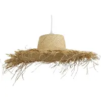 Lighto | Hanglamp Rotan - Ø63 cm - Plafondlamp - Japandi Lamp - Eetkamer - Slaapkamer - Woonkamer - Rota