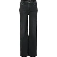 Pieces Jeans 'PCSilke' black denim
