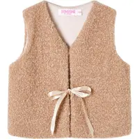Someone AIDA-SG-13-F Meisjes Gilet - BEIGE