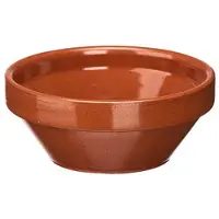 La Dehesa Soepkommen / serveer schaaltje - terracotta - D15 x 7 cm - aardewerk - Spaanse sfeer
