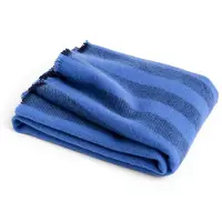 HAY Plaid Duo Throw Sky Blue-130 x 180 cm