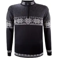 Kama Rune, merino sweater, heren, zwart