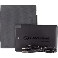 Lifeventure RFiD Charger Wallet met powerbank, zwart