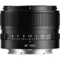 TTArtisan AF 40mm F/2 Sony E-mount zwart