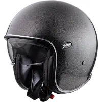 Premier Vintage Evo U 9 Glitter Zilver Jethelm Maat S