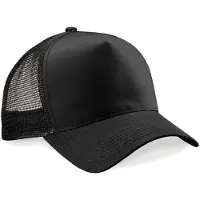 Beechfield Snapback Trucker - - Black