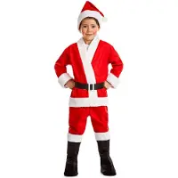Boland - Kostuum Santa Claus junior (10-12 jr) - Kinderen - Kerstman -
