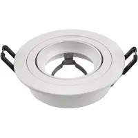 LEDVION - LED Inbouwspot Tokyo - GU10 - Wit - Ø92 mm