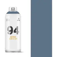 Montana Colors MTN94 Chernobyl Grijze spuitverf - 400ml lage druk en matte afwerking