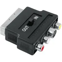 Hama AV Scart-adapter Scart-stekker - RCA/S-Video