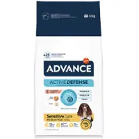 Advance Sensitive Medium Maxi met zalm en rijst hondenvoer 2 x 12 kg