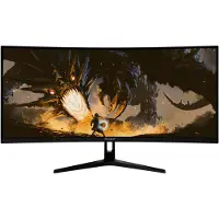 AROZZI Nova 34" Gaming Monitor - Curved - UWQHD VA - 165Hz - Zwart