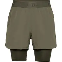 Björn Borg Sportbroek Bjrn Borg Men Borg 2 In 1 Shorts Dusty Olive-XXL