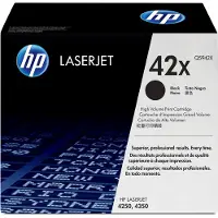 HP 42X (Q5942X) Toner Zwart Hoge capaciteit