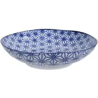 Tokyo Design Studio Nippon Pastabord 21 Cm Star - Pastaborden Porselein Blue - 16032