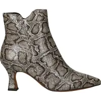 Marco Tozzi Boots 'Enkellaarsjes Hak' taupe