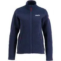 Swix Blizzard Midlayer, jas, dames, navy