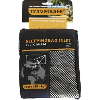 Travelsafe Microfiber Inlet - Deken - 1pers. - White natural