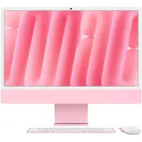 Apple iMac roze CZ1E6-0001010 - 61cm(24'') M4 8-core CPU, 8-core GPU, 16GB RAM, 256GB SSD, standaard glas, Magic Keyboard Touch-ID numeriek toetsenblok